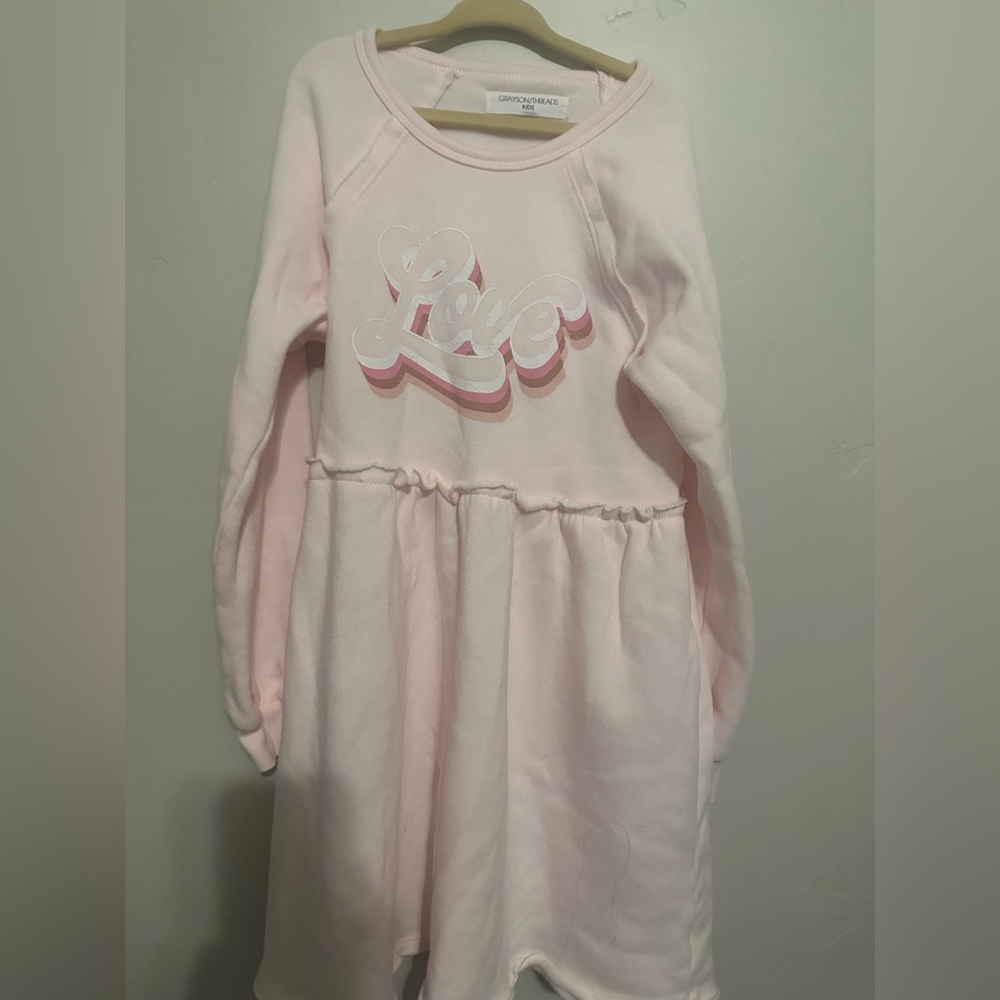 Greyson Threads Girls Fleece Dress